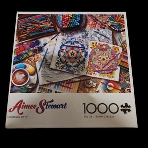 Buffalo Aimee Stewart "Coloring Days" 1000 piece jigsaw puzzle